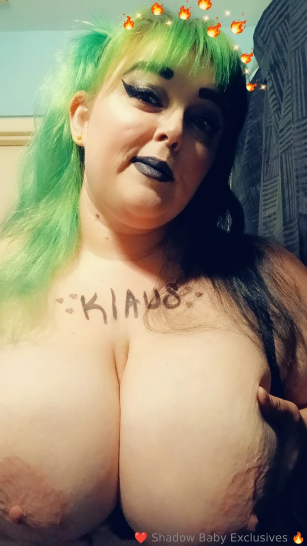 Good boys get their names on mama s titties be like klaus 