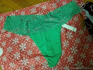 I got some christmas panties in which one is your favorite