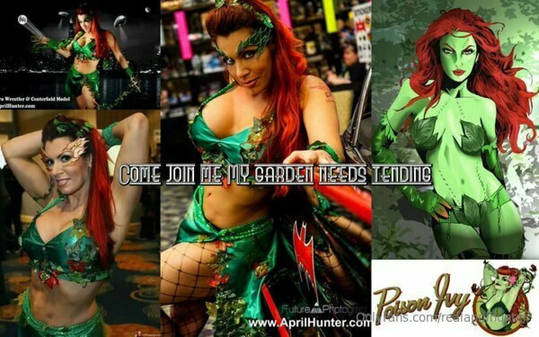 Countdown til halloween pod 24 poison ivy how about a kiss 