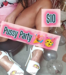 I celebrate my bday with a big pussy creampie