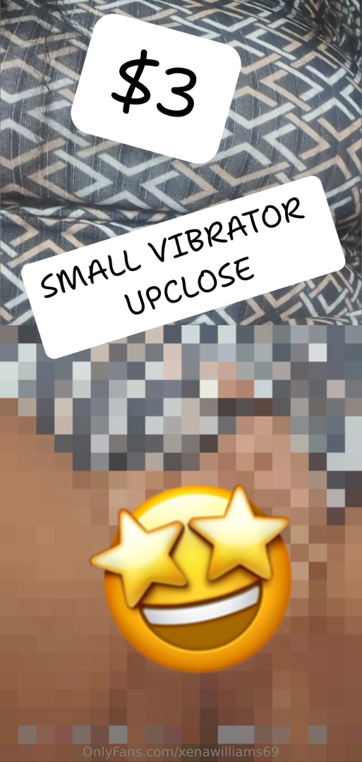 My smallest vibrator upclose play 