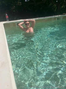 Swimming naked is simply the best