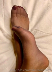 Throwback thursday worn nylons and full videos available part 1