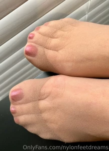 Tuesdays are always a good time for toes worn pantyhose and custom