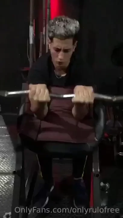 Working the biceps to be able to lift you on top of my cock 