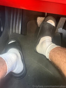 Socks slides and daddy colton in your face to control you bow and