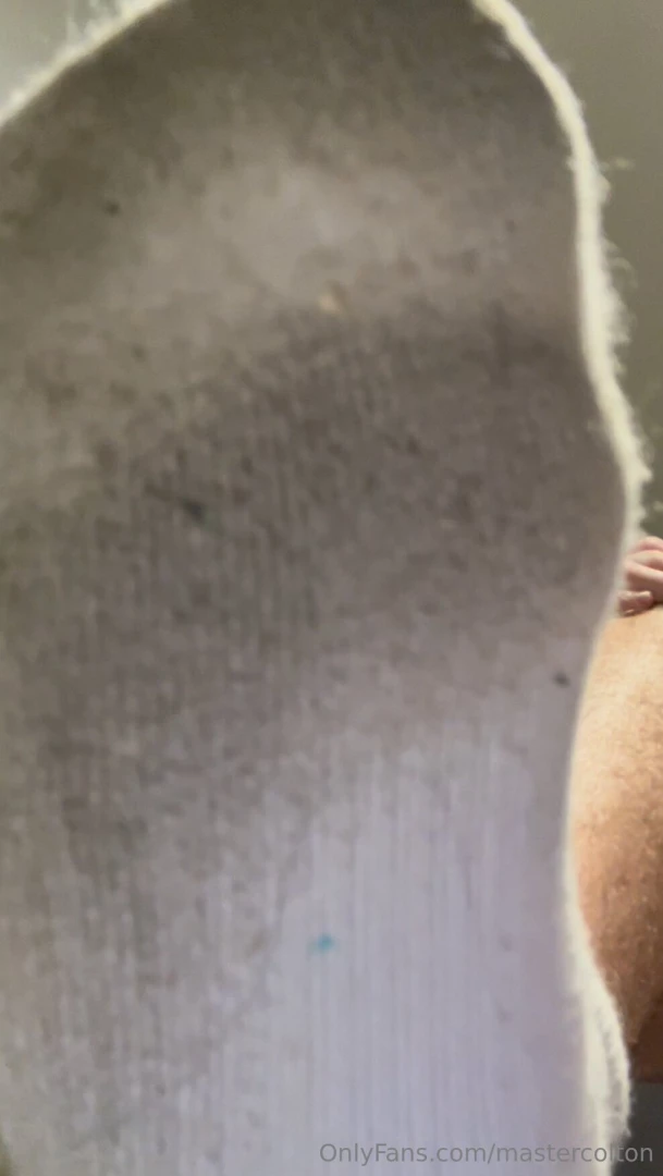 My white socks get so dirty i need one of you to be my little lint 