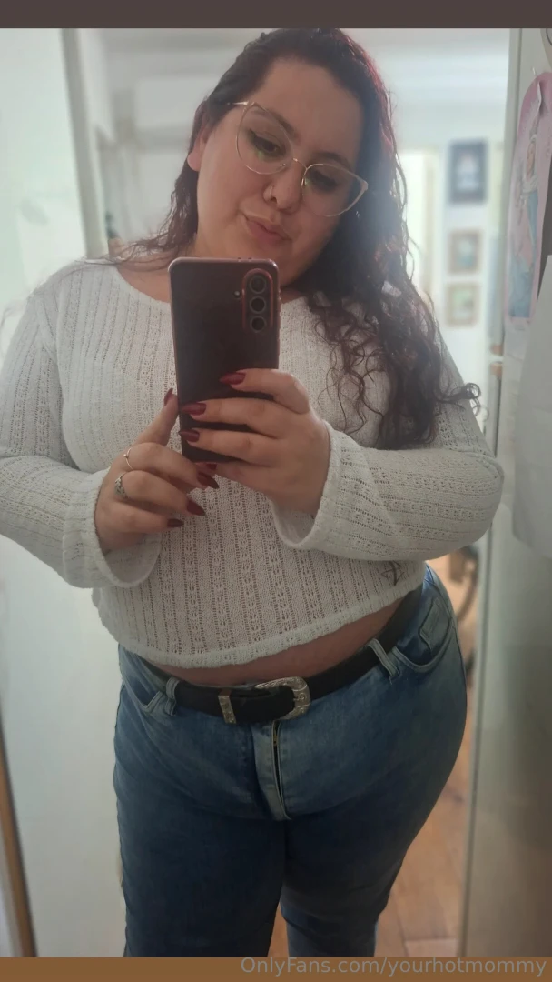 Happy pretty and with a belly 