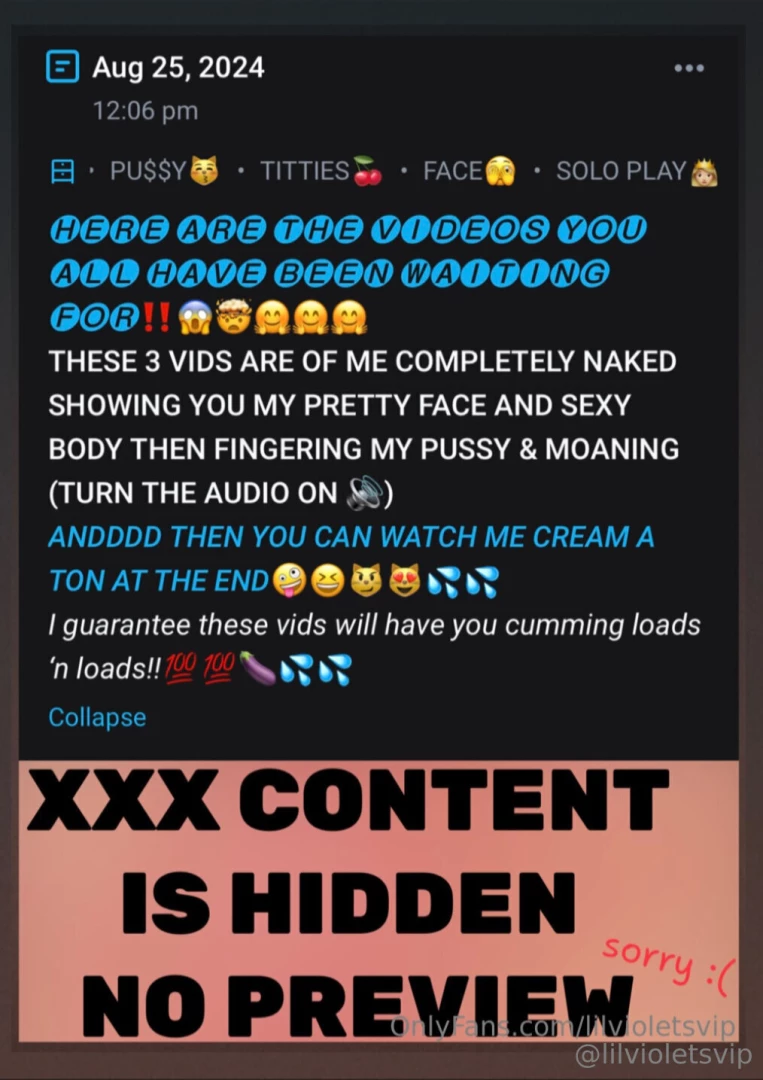 Plz read what the caption on the vip post in the photo says and then 