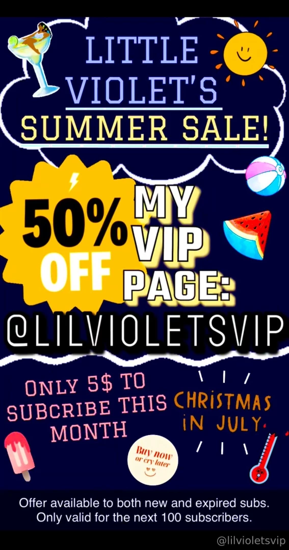 But hurry dont miss out x 100 https onlyfans com lilvioletsvip 