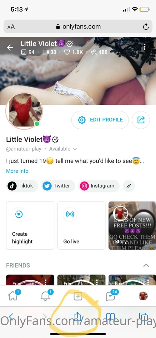 If u have an iphone and onlyfans is always lagging really bad in 