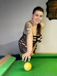 Would you play pool with me and it be okay that i m wearing this