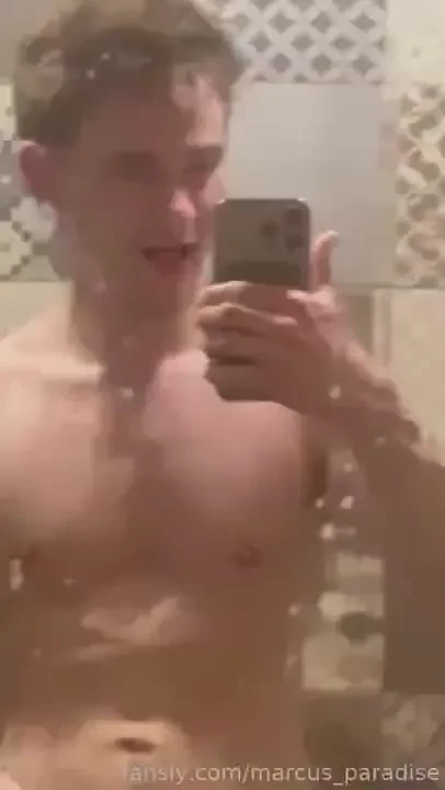 So i took a shower he began to lather his body with gel and i didn t 