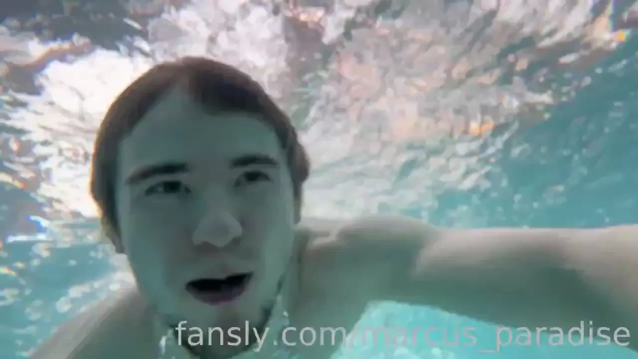I went to the water park this week and took an underwater video from 