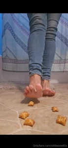 Enjoy this little video of me picking up pretzels with my toes then