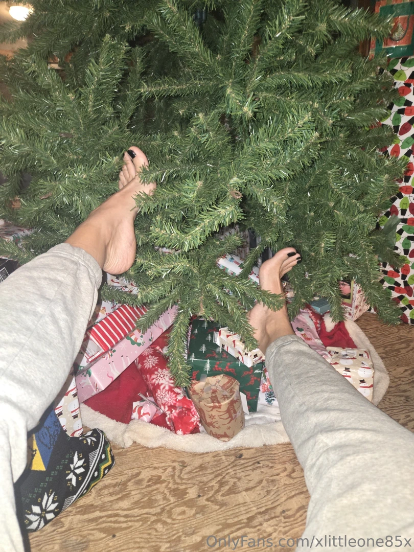 Merry christmas loves i hope santa was good to you it looks like he 