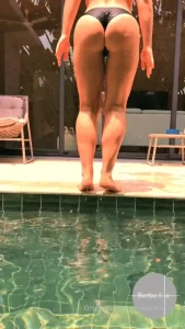 A big fish comes out of the water