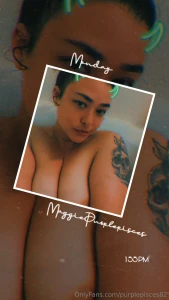 Just hanging in the bath