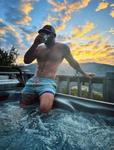 Coffee and a sunrise
