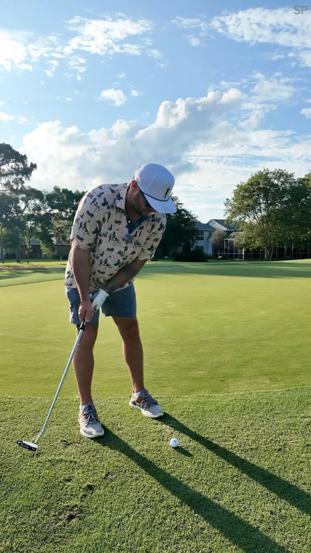Sinking putts 