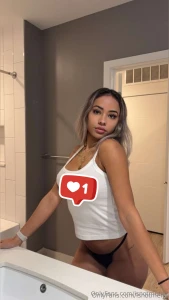 Look i found some alone time in the bathroom wanna see what i did