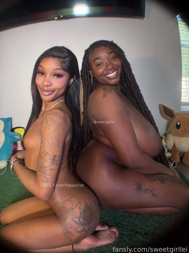 Nudes from your favorite girls me amp faexxxfae look so good fyp ebony part 5 