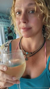 A little beach side happy hour nothin like a frosty glass on part 1