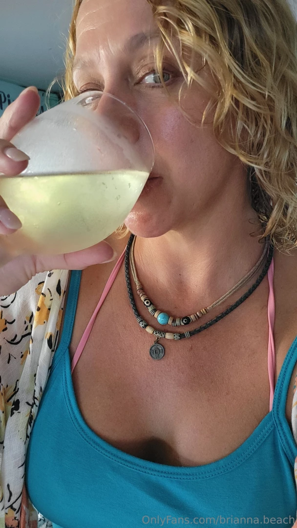 A little beach side happy hour nothin like a frosty glass on part 2 