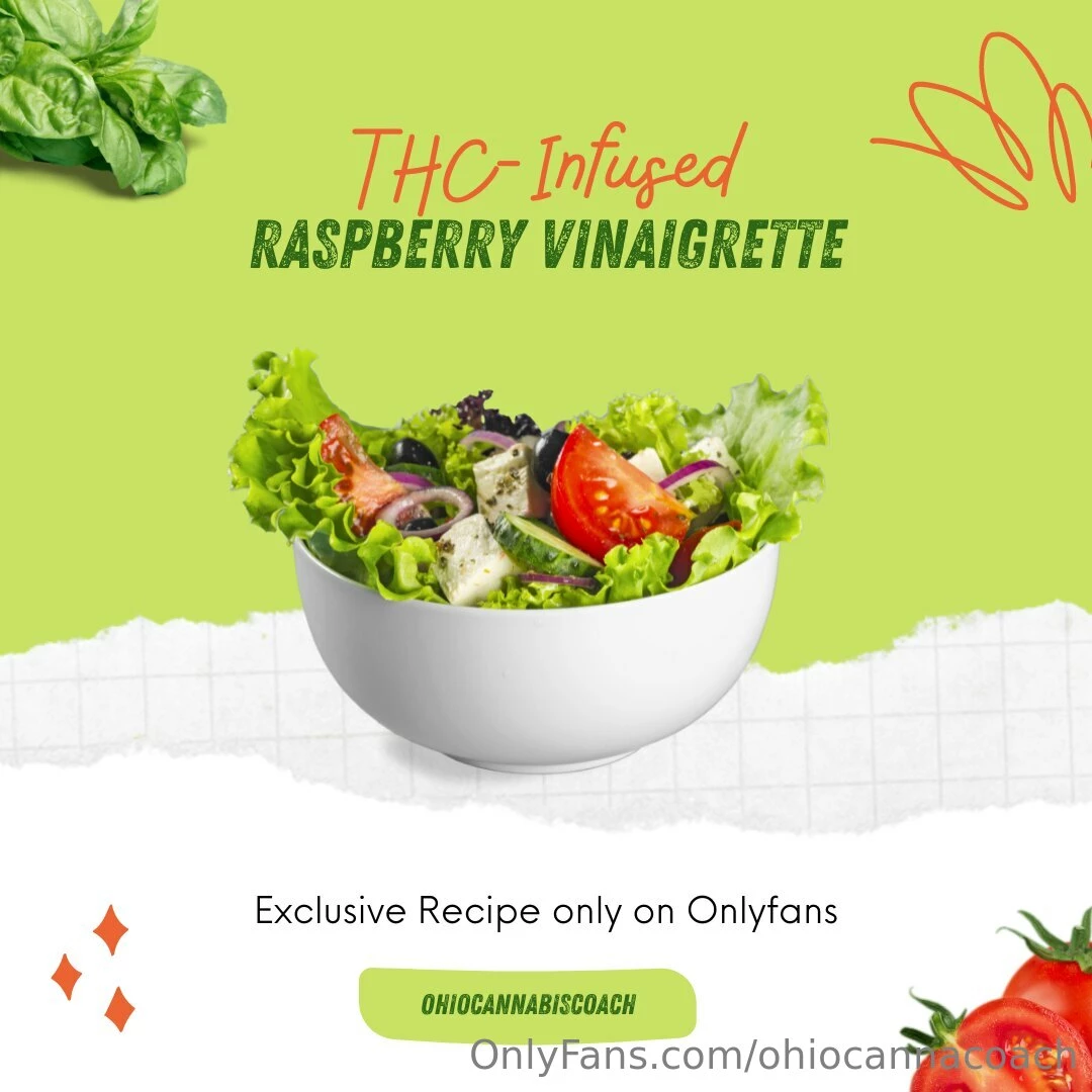 Here s a recipe for thc-infused raspberry vinaigrette ingredients 1 2 