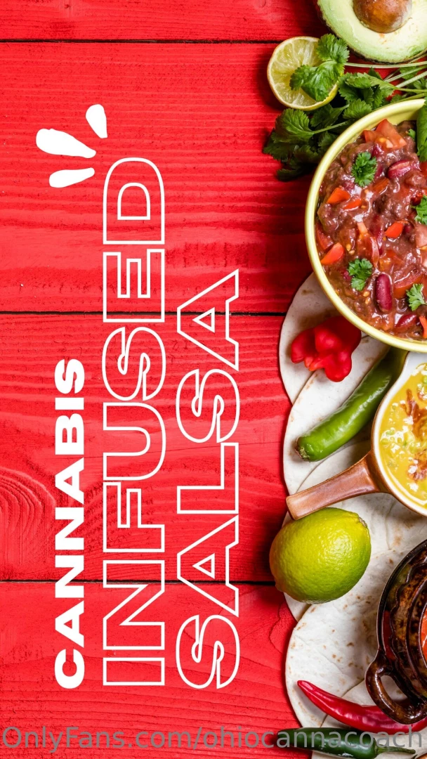 Here is a recipe for cannabis-infused salsa ingredients 4 large 