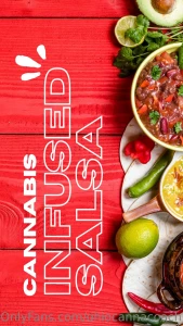 Here is a recipe for cannabis-infused salsa ingredients 4 large