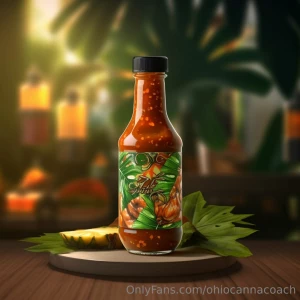 Cannabis-infused hawaiian bbq sauce recipe ingredients - 1 gram of thc
