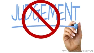 No judgement you ve always loved my approach to our sex life open and