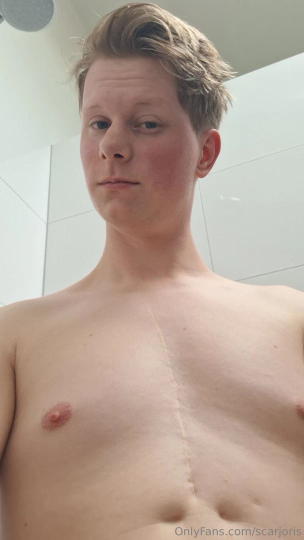 Time for a shower can you tell by my pink cheeks i got hot from the part 5 