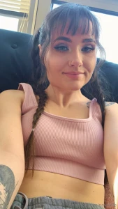 New bangs hehe they debuted during my livestream yesterday i ll be