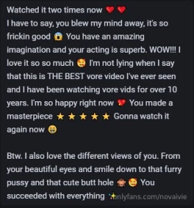 Thank you so much for allowing me to bring your dream to life nothing