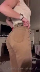 I thrifted these pants they ended up being way too tight they re