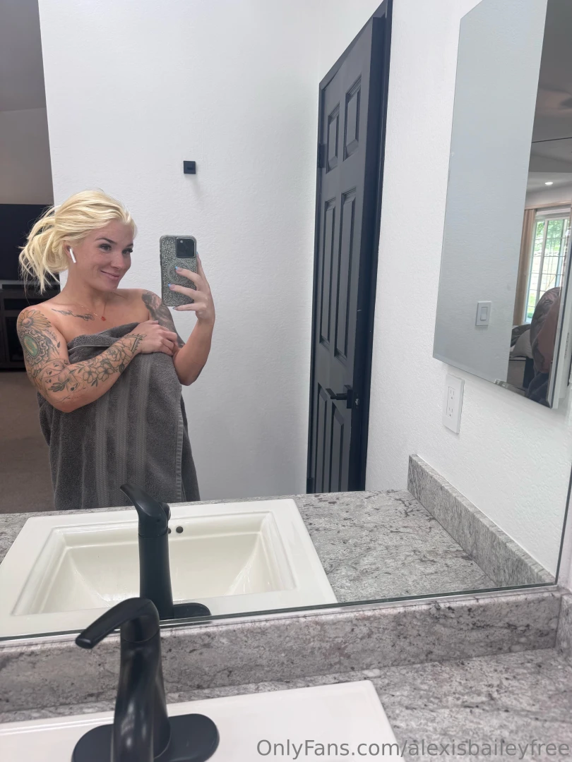 I just love an afternoon shower 