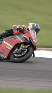 P3 in race 1 at barber
