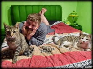 The first of many shoots with my furbabies introducing - rustypielover part 4