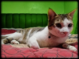 The first of many shoots with my furbabies introducing - rustypielover part 3