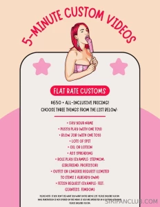 Now accepting custom video requests from cute boys and girls who want