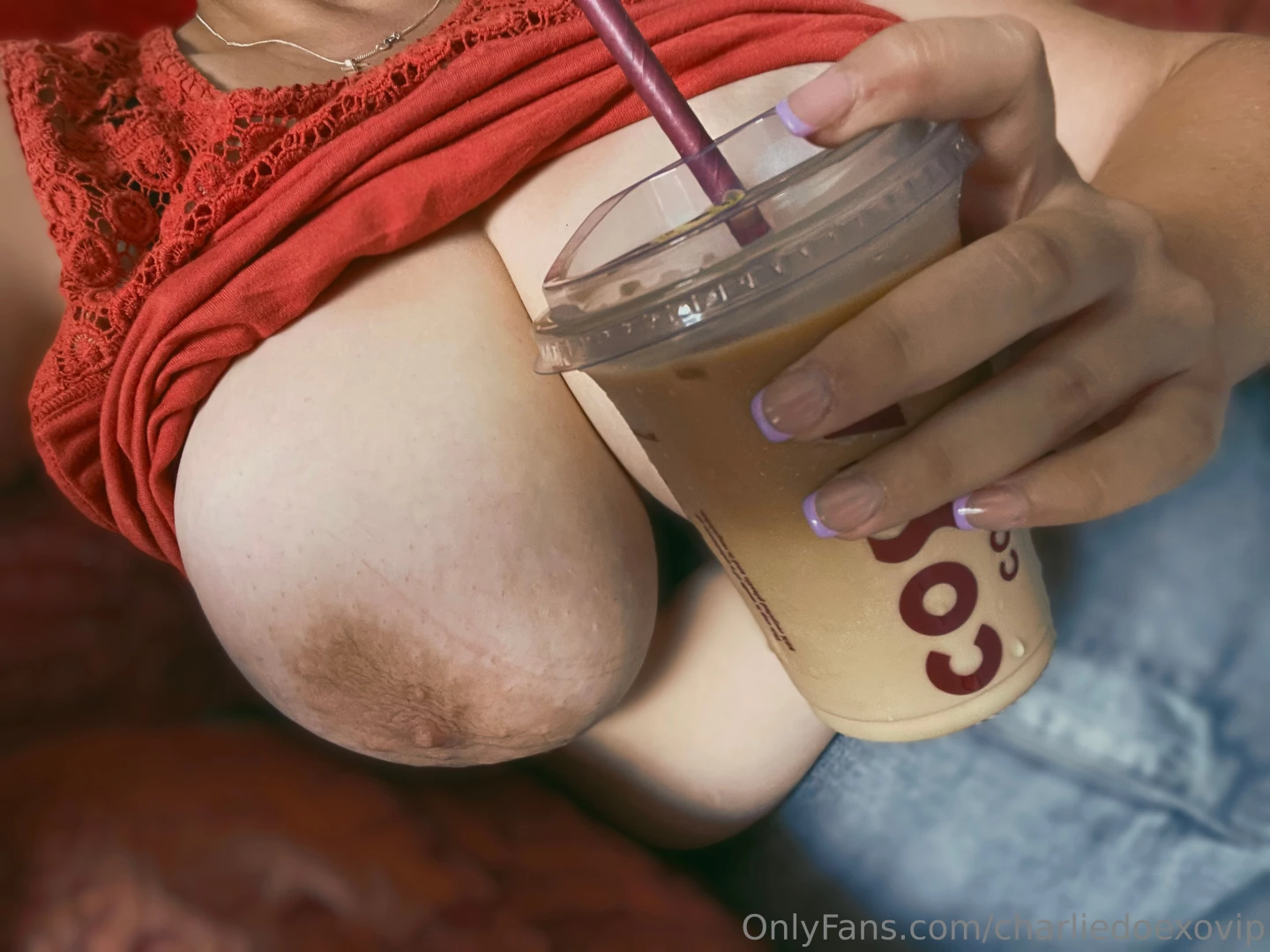 Running an errand then on the way home it s latte time tip to buy my 