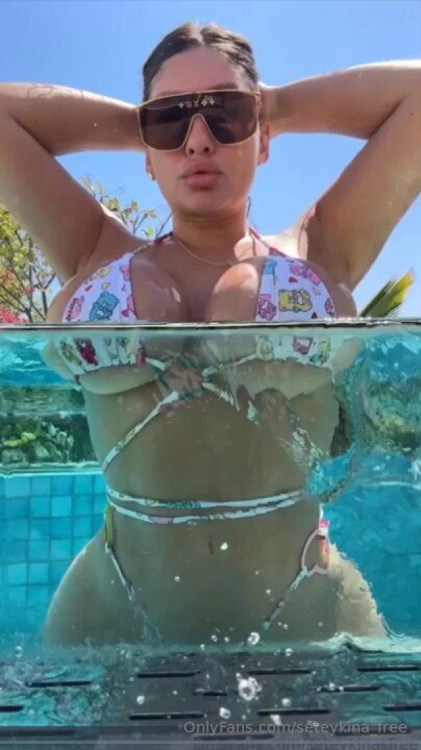 What would you do if you see me in the pool alone 