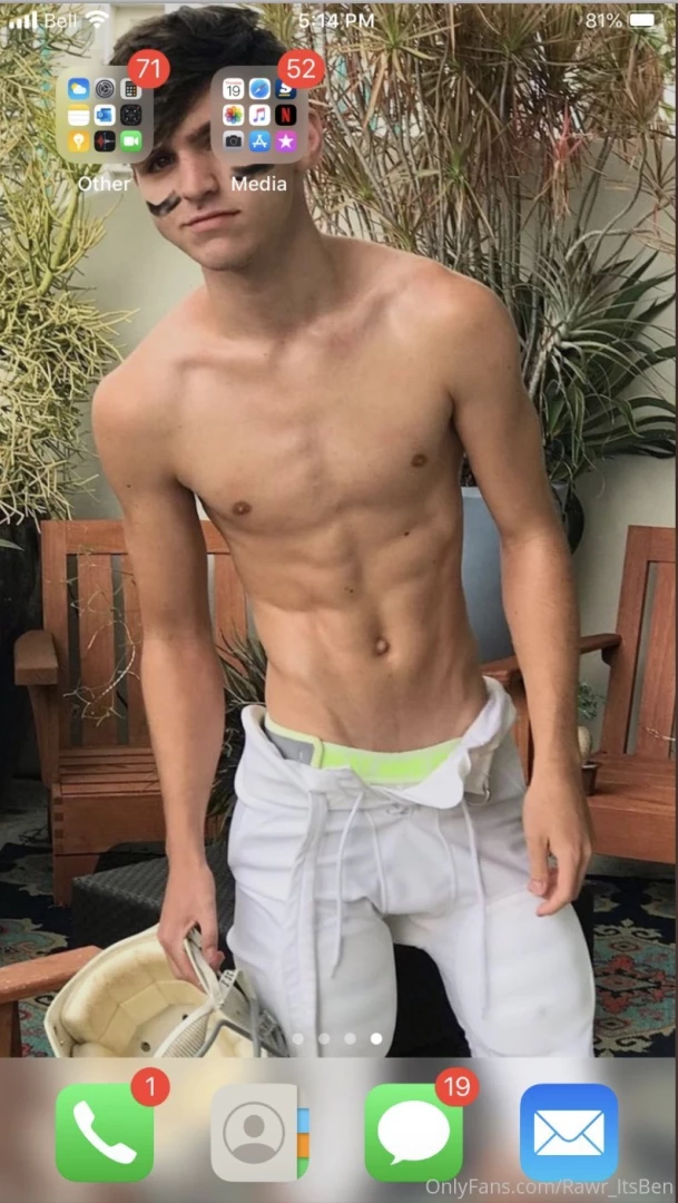 Two superfans sent me screenshots of their phones lock screen and home 