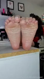 Your wife just left it s just me and you now my oily soles are yours