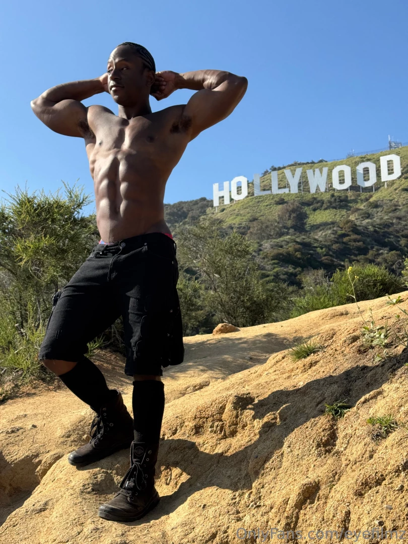 Liam does hollywood- liamcyberxxx on a hike in la with the stunning part 1 