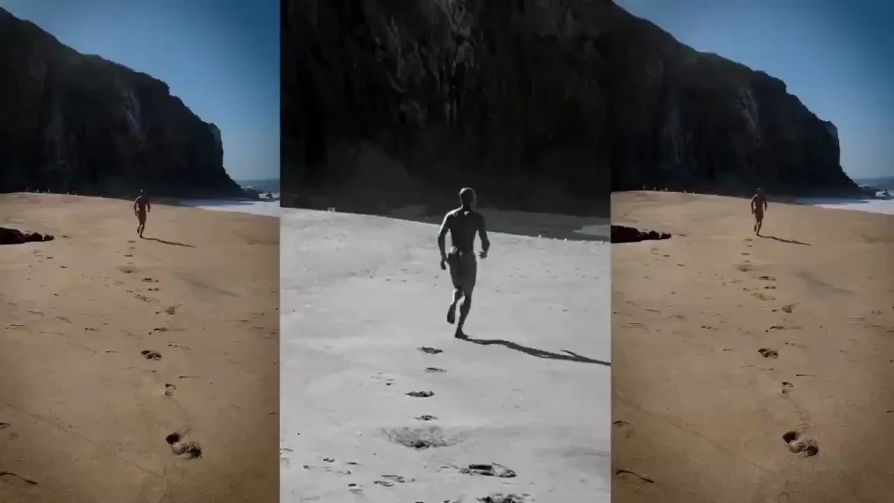 Exploring blackjockstrap at the beach nudity solo no sex some pi 