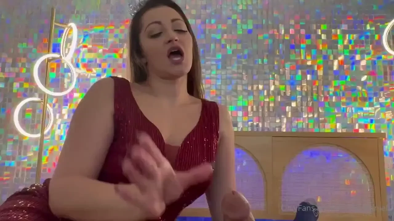 Look at you slave you stayed hard for the whole party i guess it s 