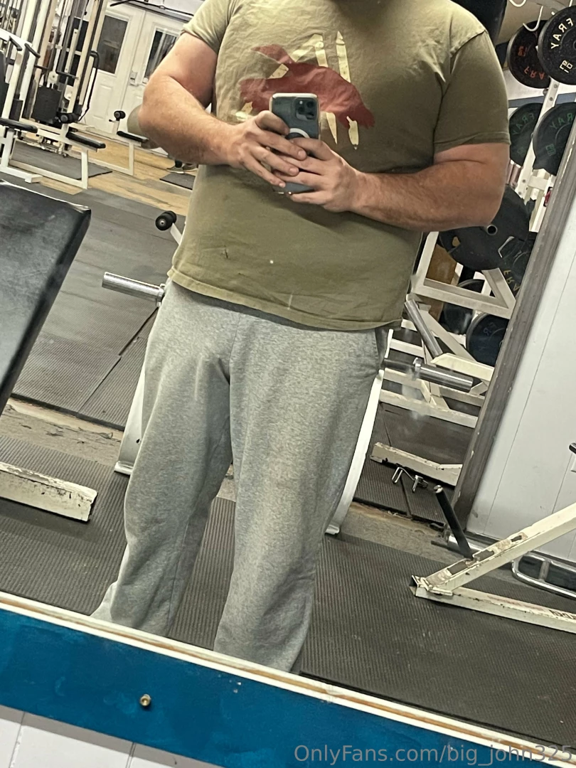 big-john325 - Just some gym time and dick print come let me bend you over one of 